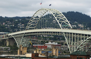 Fremont Bridge in Portland, Oregon